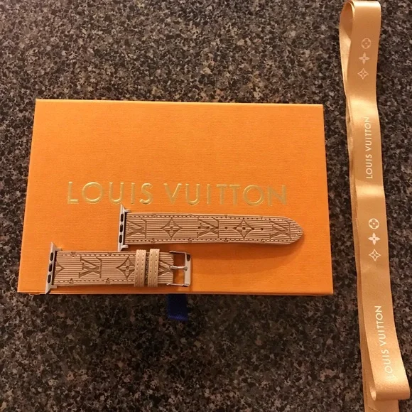 Authentic Louis Vuitton Leather Watch Band ✨❤️😍 - Picture 5 of 16
